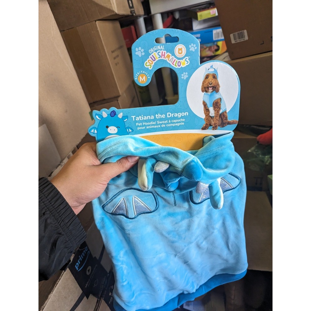 Halloween Squishmallows Tatiana the Dragon Dog‎ Full Body Costume - Medium